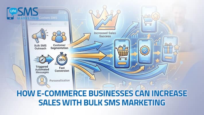 How E-Commerce Businesses Can Increase Sales with Bulk SMS Marketing